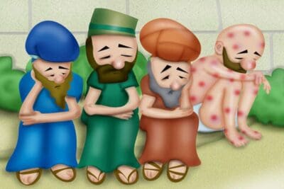 試練を通して成長したヨブ