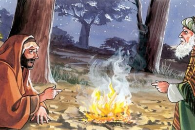 キリストがニコデモに話している